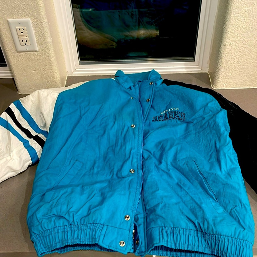 Authentic Starter Vintage Sharks Jacket - image 1